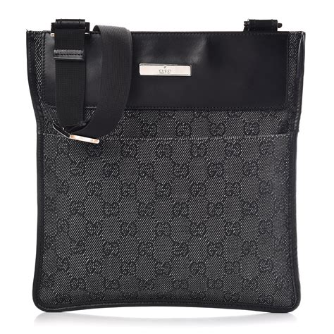 gucci monogram crossbody black|Gucci monogram crossbody bag.